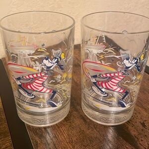 Disney 25th anniversary glass set